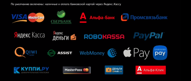 магазин платежные системы